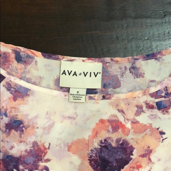 Short sleeve floral top - Picture 2 of 5